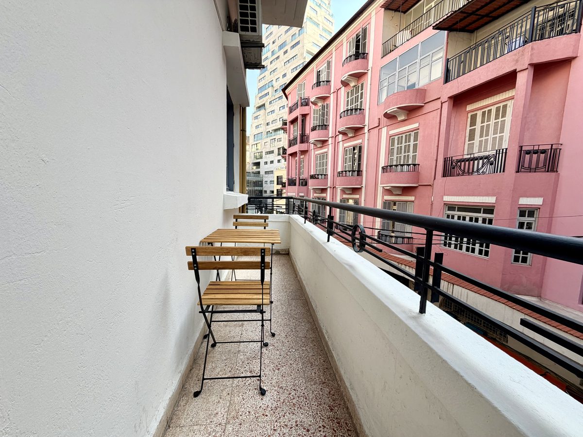 Apartment 101 balcony