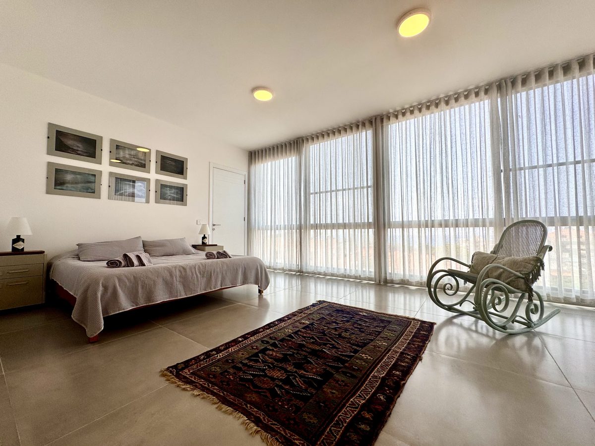 Guesthouse de Marleine master bedroom with view