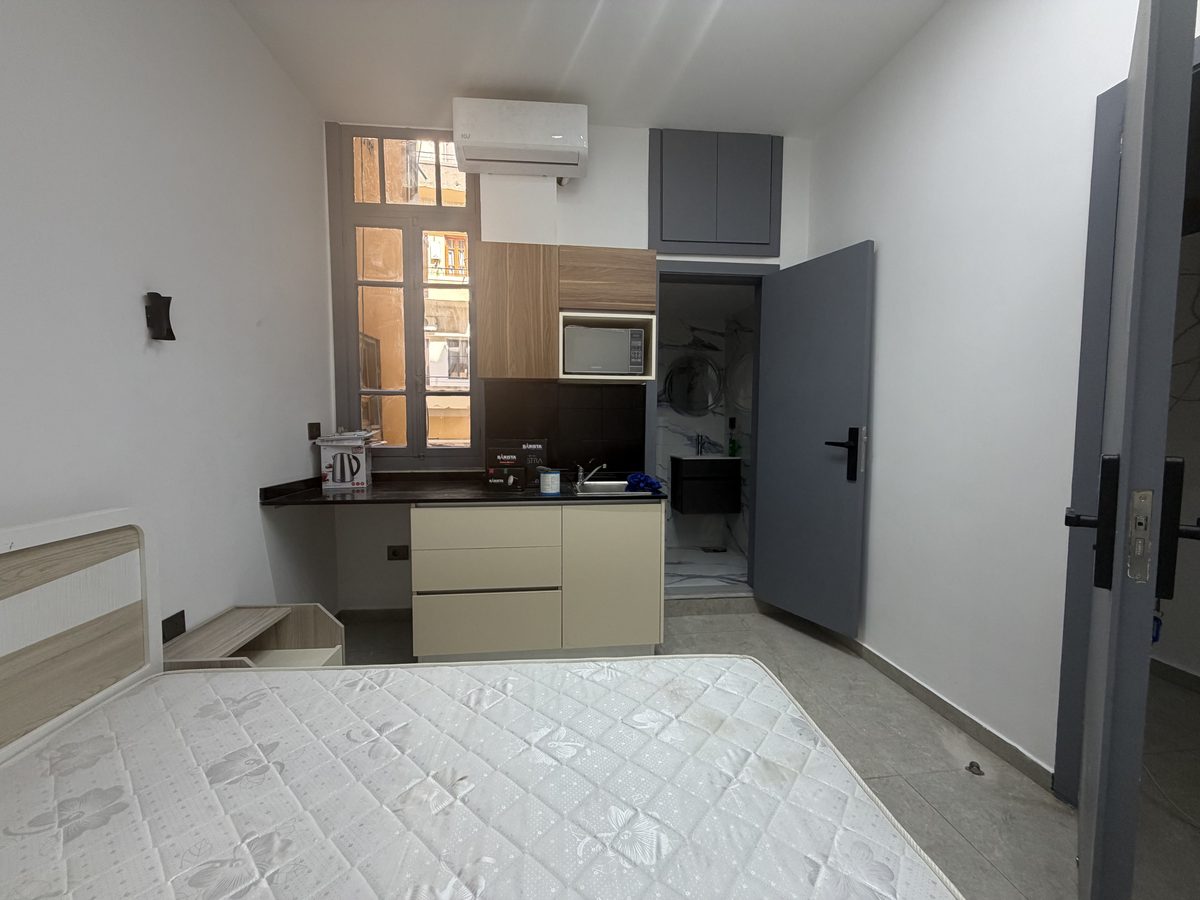 Studio 104 kitchenette